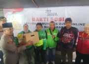 Undang Komunitas Ojol dan Ormas, Polres Jakarta Selatan Gelar Doa Bersama, Bakti Kesehatan dan Bansos