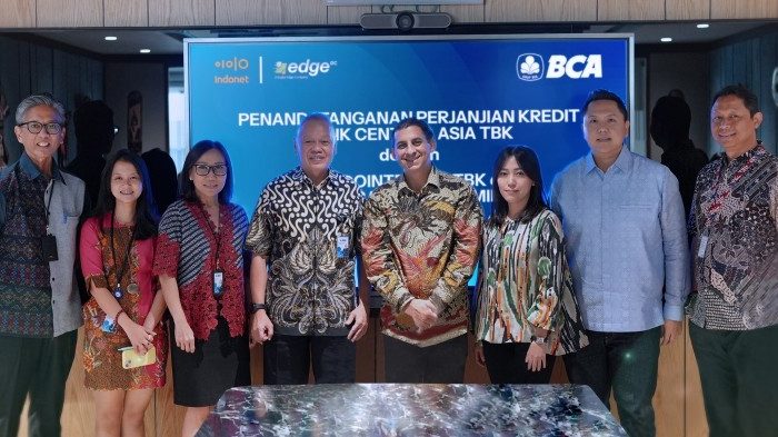 Indonet dan EDGE DC Raih Fasilitas Kredit Rp 5,5 Triliun dari BCA untuk Ekspansi Infrastruktur Digital 