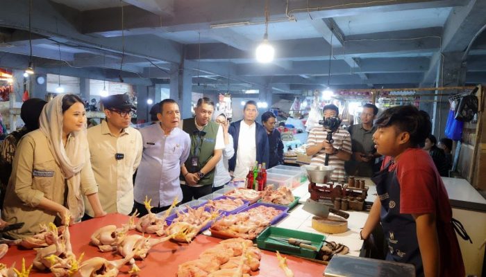 Pilar Dampingi Wamendag RI Turun ke Pasar Ciputat, Pastikan Stok Aman dan Harga Stabil