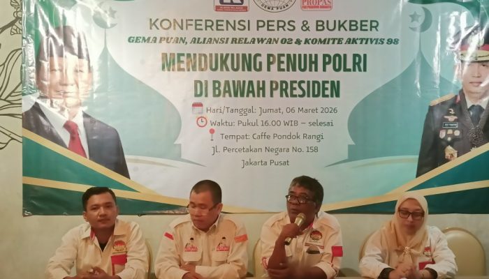 Gema Puan, Propas dan Komite Aktivis 98 Sepakat Dukung Polri Dibawah Presiden