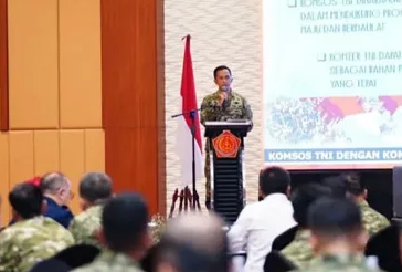 Kaster TNI Ajak Dukung Program Prioritas Pemerintah