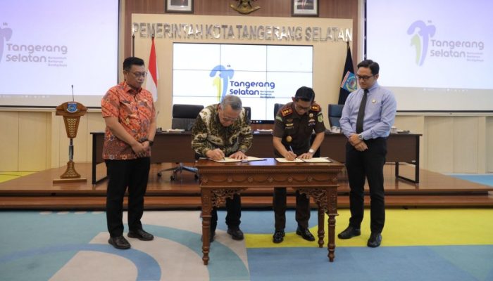 Gandeng Kejari, Pemkot Tangsel Perketat Pengawasan Hukum dan Pengelolaan Anggaran
