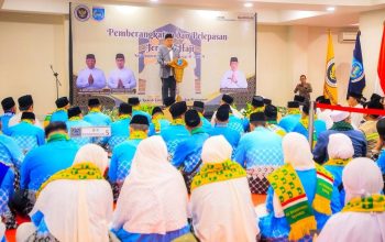 393 Jemaah Haji Kloter Pertama Tangsel Diberangkatkan