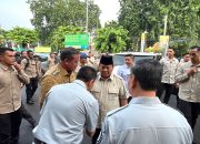 Presiden Prabowo Jenguk Korban Kecelakaan KA Bekasi Timur di RSUD Kota Bekasi