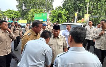 Presiden Prabowo Jenguk Korban Kecelakaan KA Bekasi Timur di RSUD Kota Bekasi
