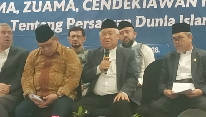 Sejumlah Tokoh Muslim Indonesia Serukan Persatuan Dunia Islam untuk Penciptaan Tata Dunia Baru