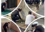 Gelar Gerakan ASRI, Brimob Metro Jaya Fokuskan Fasilitas Umum 