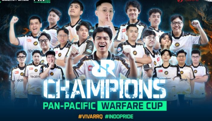 Tim Indonesia, RRQ Raih Juara di Turnamen Esports Asia Tenggara