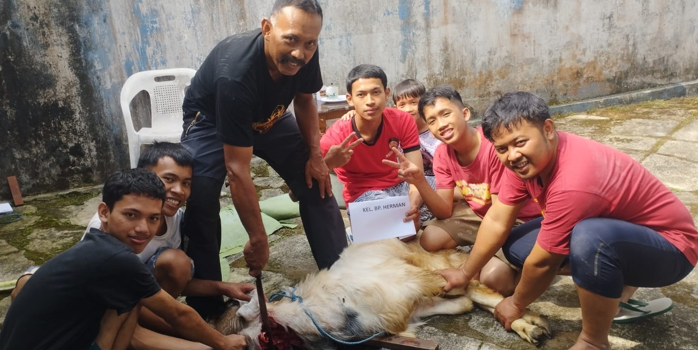 Panti Abu Muhammadiyah Hurairah Qurban 6 Ekor Kambing