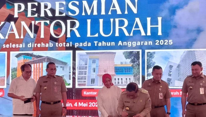 Gubernur Pramono Resmikan Empat Kantor Lurah di Jakarta Pusat