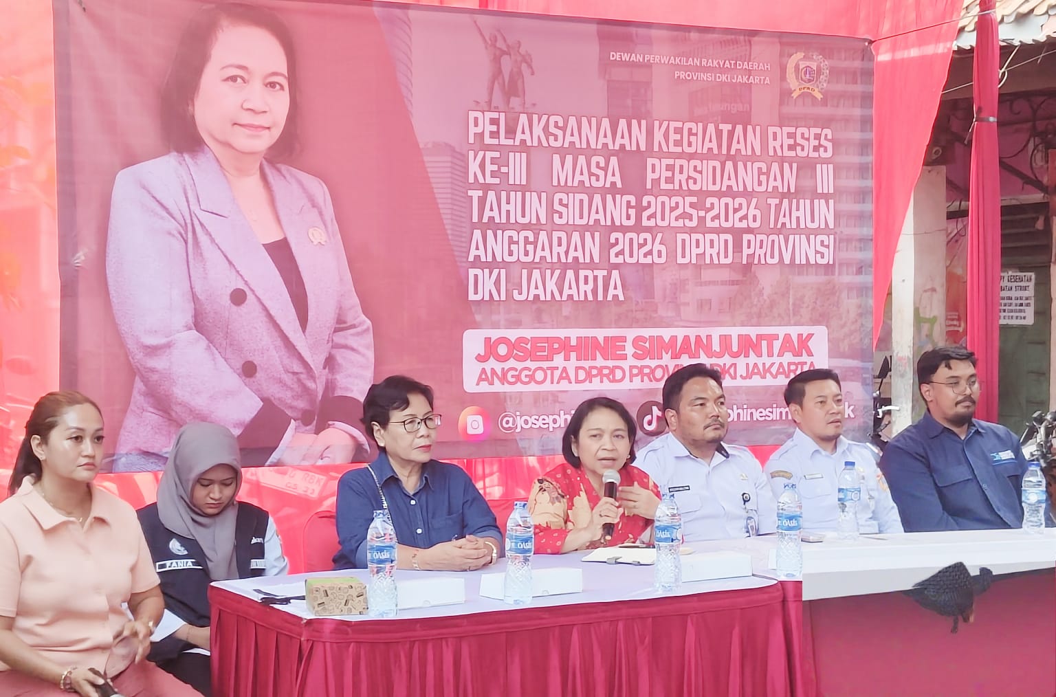 Reses DPRD DKI Josephine Simanjuntak Dihiasi Reog, Warga Sampaikan Aspirasi