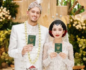 Justin Hubner dan Jennifer Coppen Resmi Menikah