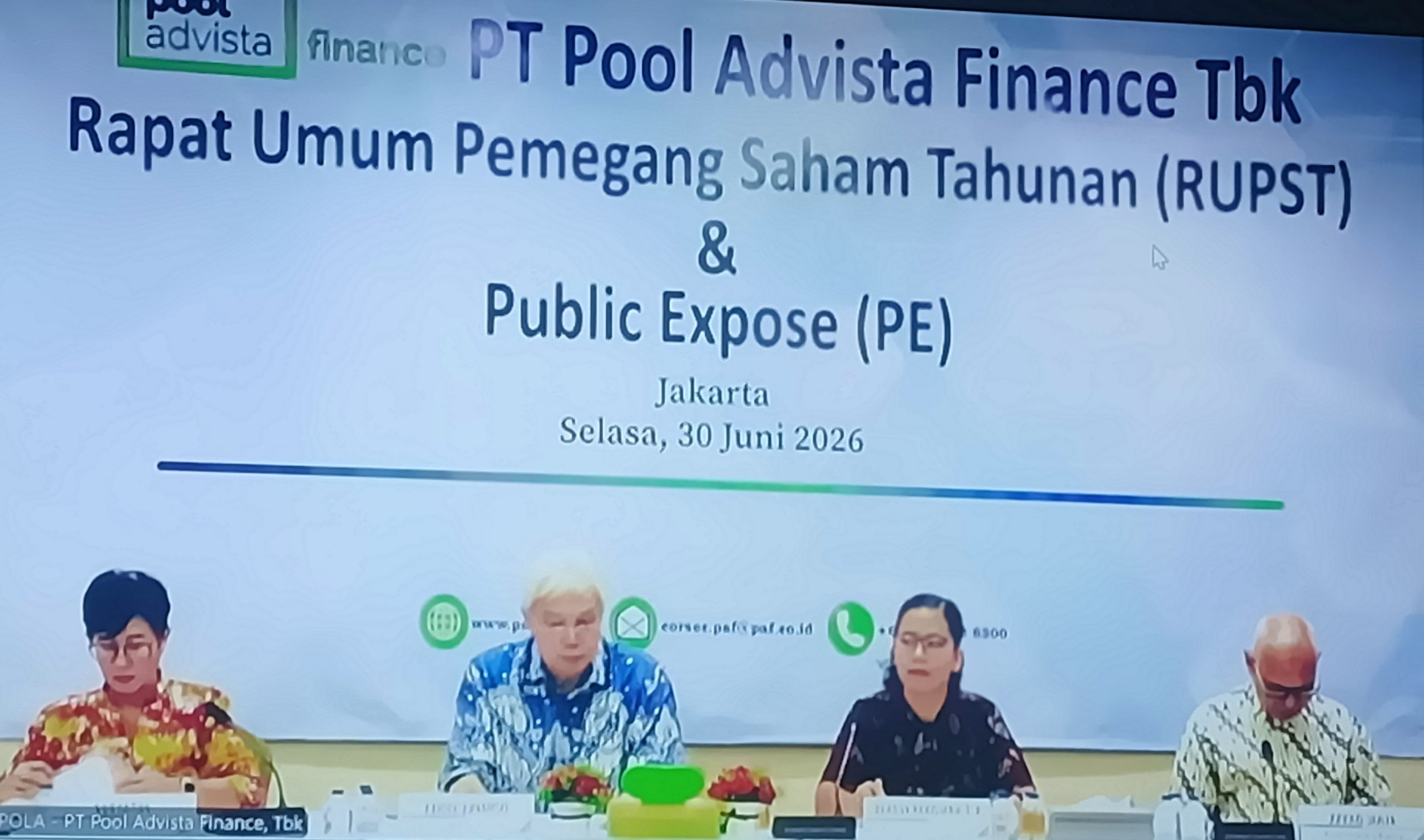 PT. Pool Advista Finance Tbk Menunjukkan Peningkatan Kinerja