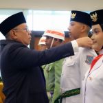 Dikukuhkan Wali Kota Benyamin, 50 Paskibraka Tangsel Siap Jalankan Amanah di HUT ke-81 RI