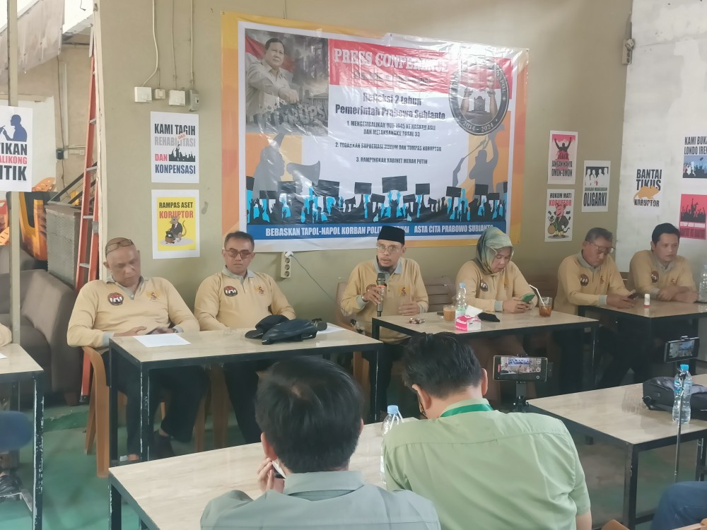 Presidium Tapil-Napol Menyampaikan Tiga Tuntutan kepada Prabowo