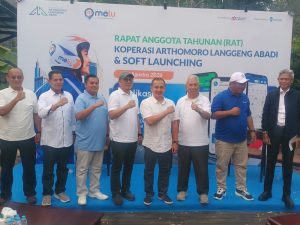 Koperasi Arthomoro Langgeng Abadi Launching “Melu”, Aplikasi Transportasi Online