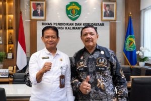 Bangun Sinergi, Suryadi Nata Kunjungi Disdikbud Kaltim