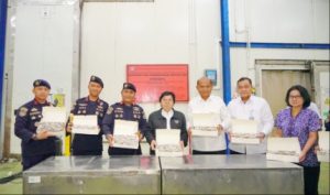 KKP Amankan 1.048 Ton Udang Impor Diduga Langgar Aturan di Jawa Timur