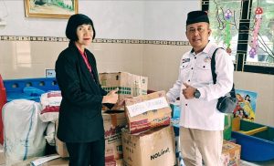 TK Virgo Maria 01 Salurkan Bantuan kepada Korban Bencana NTT
