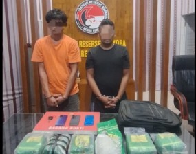 Polisi Sita 6,1 Kg Sabu di Bireuen, Dua Pengedar dari Aceh Tamiang Diciduk