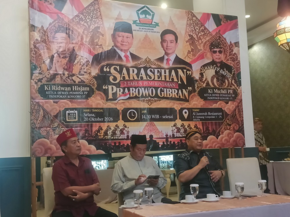 2 Tahun Pemerintahan Prabowo, Padepokan Kosgoro 57 Ajak Masyarakat Hindari Hujatan-hujatan