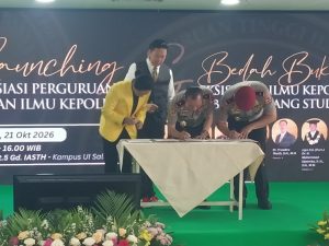 APIK Diluncurkan, Polri Ingatkan Pentingnya Merawat Kepercayaan Publik
